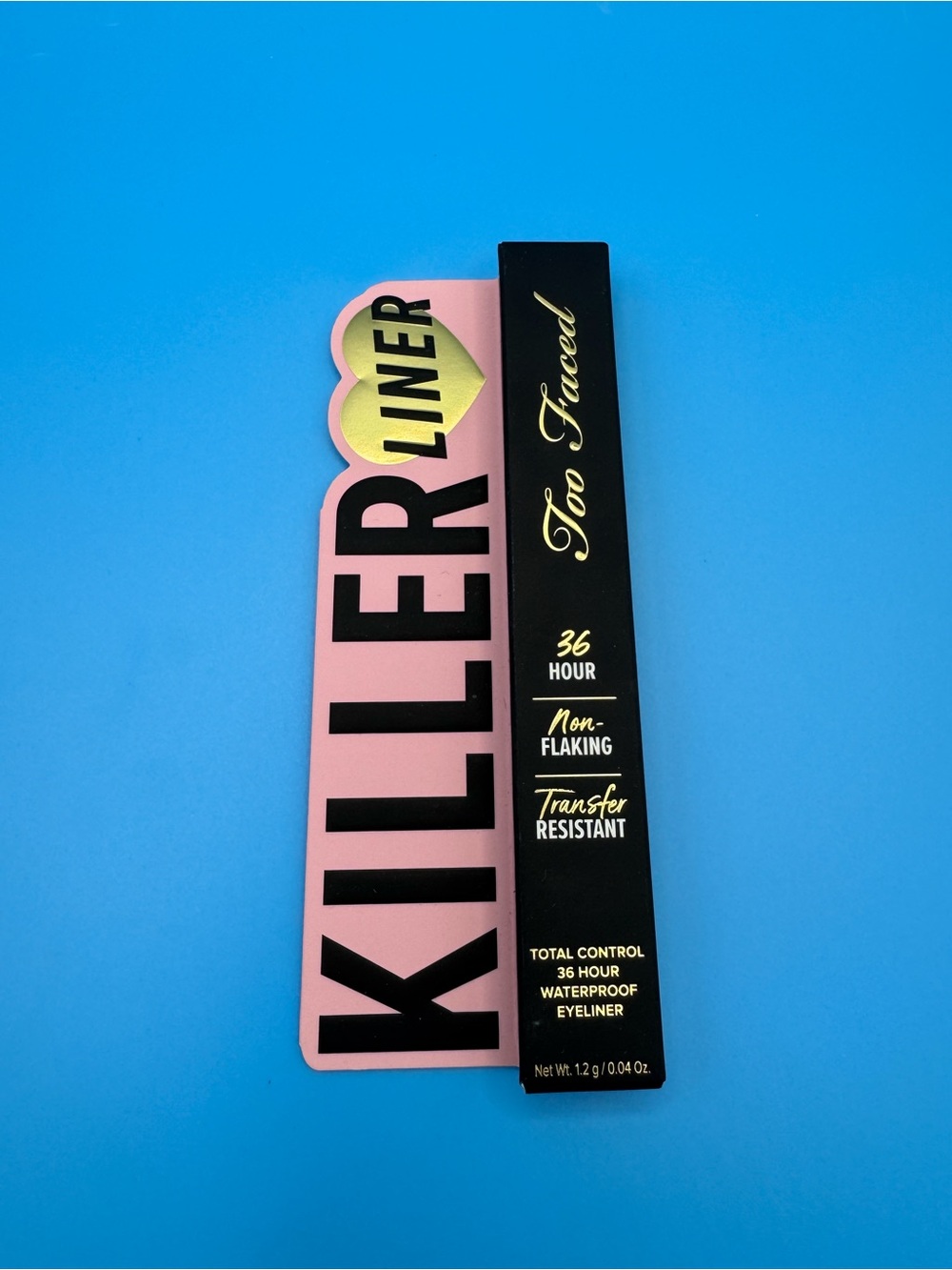 TOO FACED Killer Black Waterproof Liner Gel Eyeliner Pencil